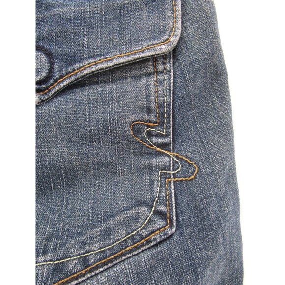 VINTAGE Silver Jeans 30 Sage Western Glove Work Bootcut Denim Pants - Picture 8 of 15